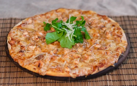 barbeku chicken pizza