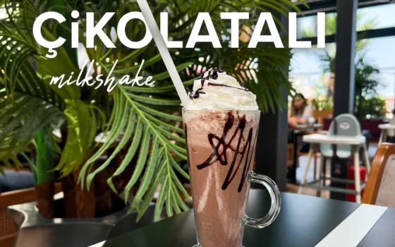 cikolatali milkshake