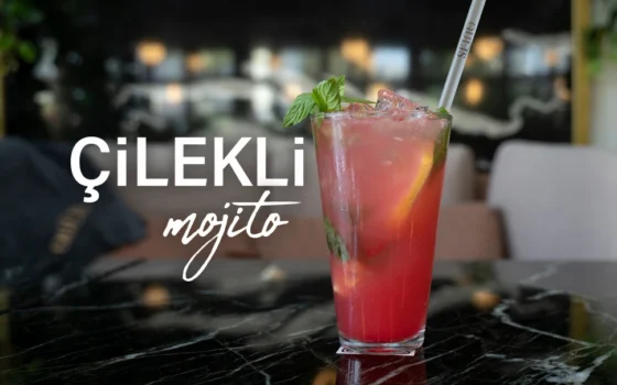 cilekli mojito