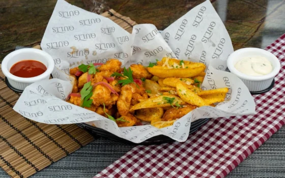 popcorn chicken basket